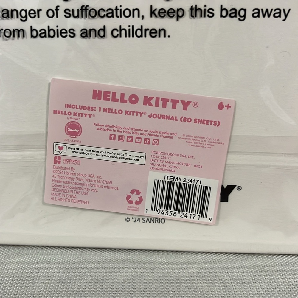 Hello kitty journal - Picture 2 of 2